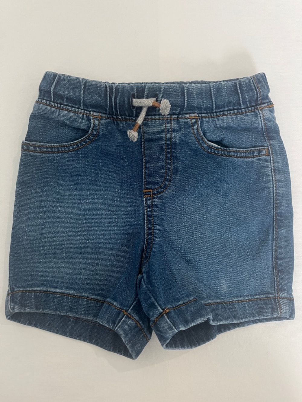 CLEARANCE 4 for $12 -jumping beans Elastic-Waist Denim Shorts with Drawstring 3T